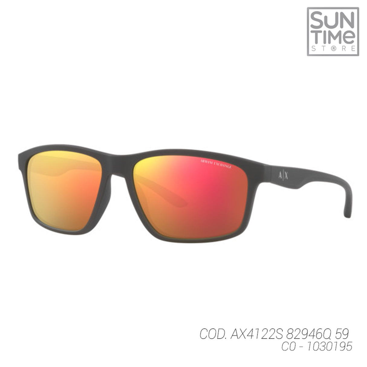 LENTES DE SOL UV400 HOMBRE AX4122S 82946Q 59 ARMANI EXCHANGE NEGRO CASUAL 1030195