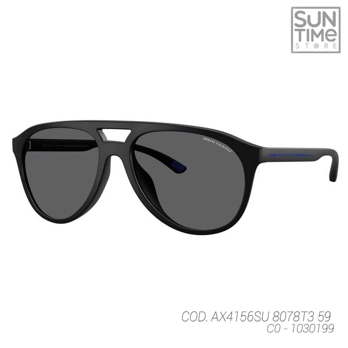 LENTES DE SOL POLARIZADO HOMBRE AX4156SU 8078T3 59 ARMANI EXCHANGE NEGRO CASUAL 1030199