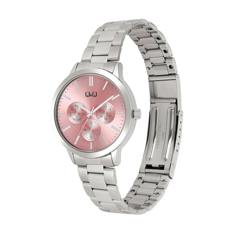 RELOJ ANALOGICO MUJER A04A-002PY Q&Q Q&Q