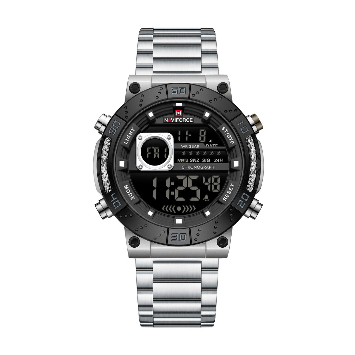 RELOJ DIGITAL HOMBRE NF9241S S/B/S NAVIFORCE NAVIFORCE