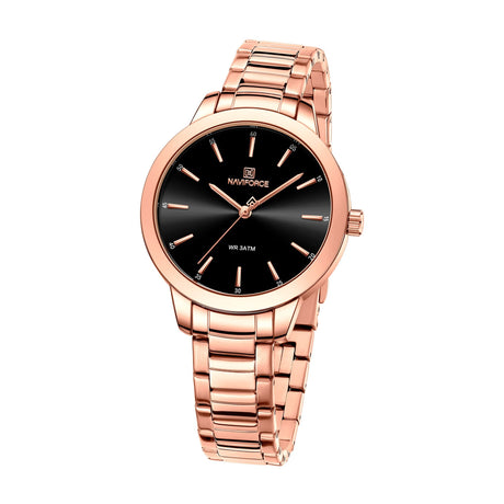 RELOJ ANALOGICO MUJER NF5025 NEGRO NAVIFORCE NAVIFORCE