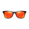 LENTES DE SOL POLARIZADO UNISEX D4195 DUBERY BLACK/ORANGE DUBERY