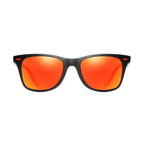 LENTES DE SOL POLARIZADO UNISEX D4195 DUBERY BLACK/ORANGE DUBERY