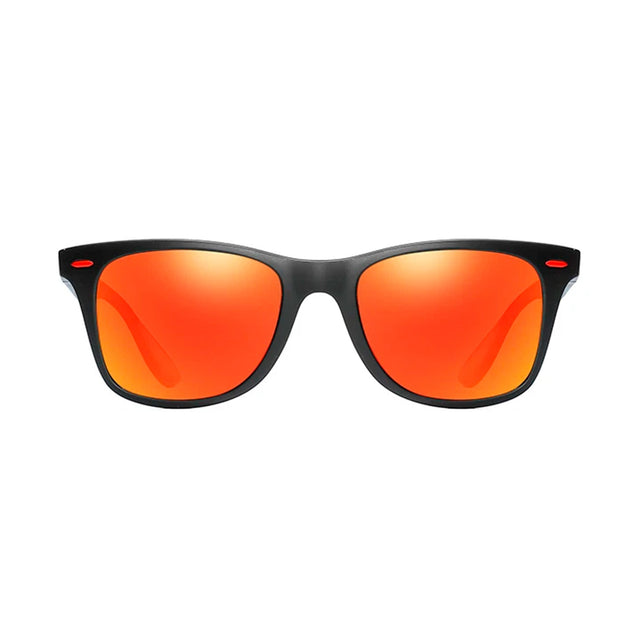 LENTES DE SOL POLARIZADO UNISEX D4195 DUBERY BLACK/ORANGE DUBERY
