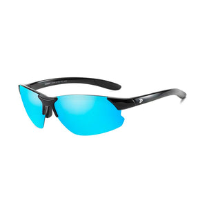 LENTES DE SOL POLARIZADO UNISEX D672 DUBERY NEGRO/AZUL DUBERY
