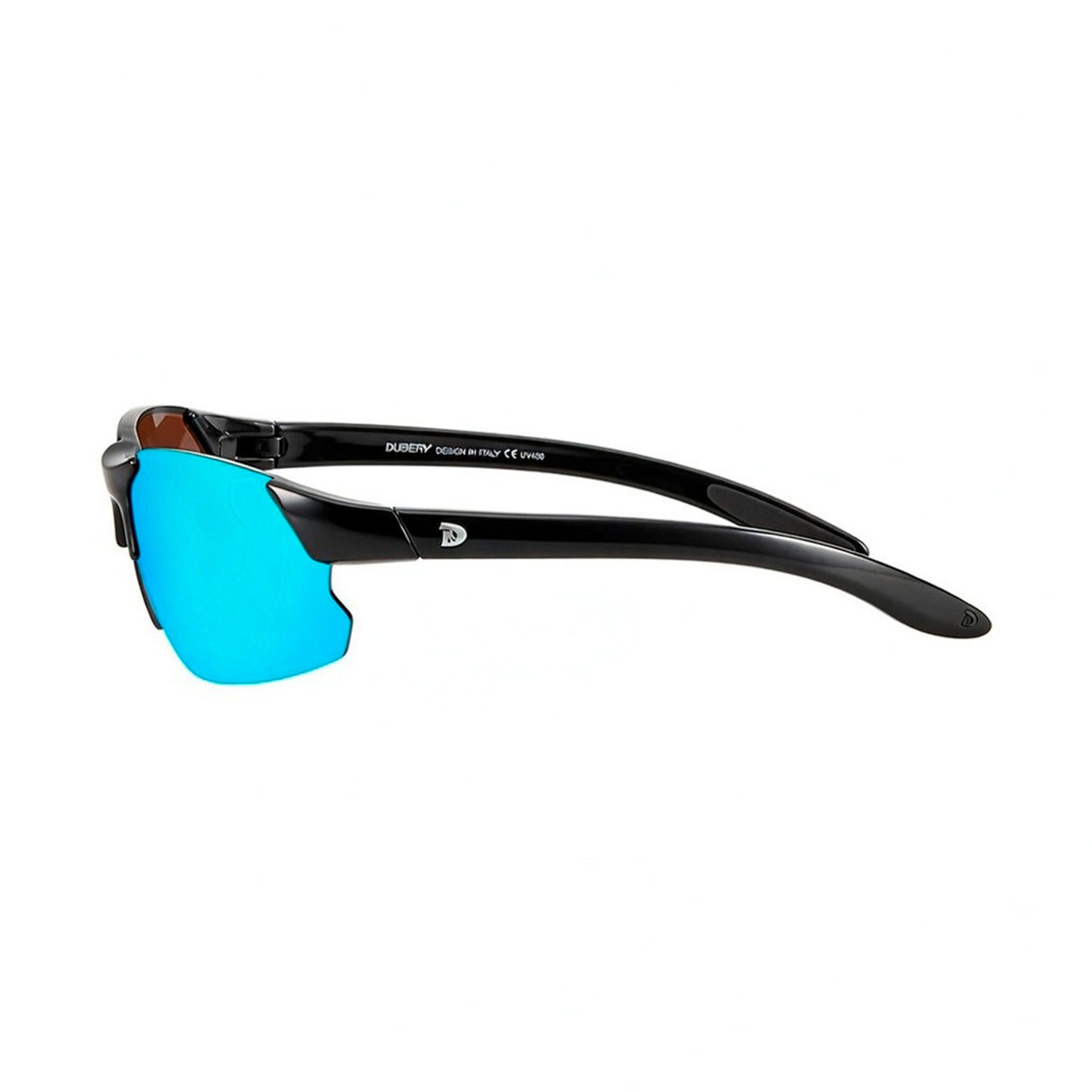 LENTES DE SOL POLARIZADO UNISEX D672 DUBERY NEGRO/AZUL DUBERY