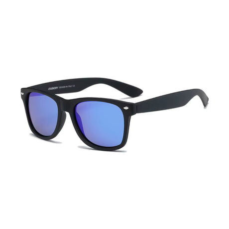 LENTES DE SOL POLARIZADO UNISEX D728 DUBERY NEGRO/AZUL DUBERY