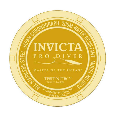 RELOJ ANALOGICO HOMBRE 0075 INVICTA PRO DIVER INVICTA