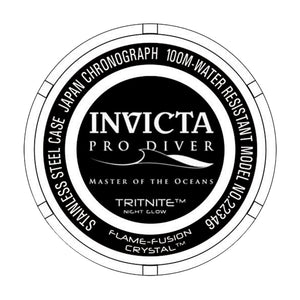 RELOJ ANALOGICO HOMBRE INVICTA 22346 PRO DIVER