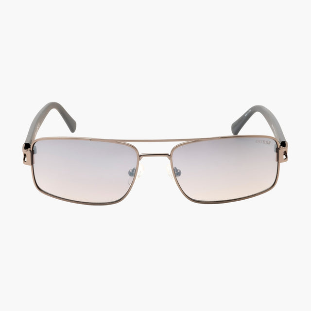 LENTES DE SOL UV400 UNISEX  GF00069 11C 58 GUESS PLATEADO GUESS