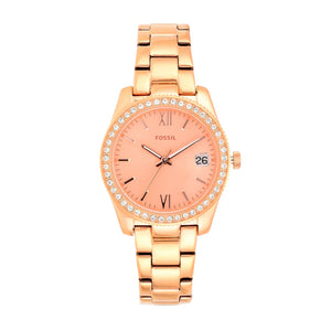 RELOJ ANALOGICO MUJER ES4318 FOSSIL ORO ROSA FOSSIL