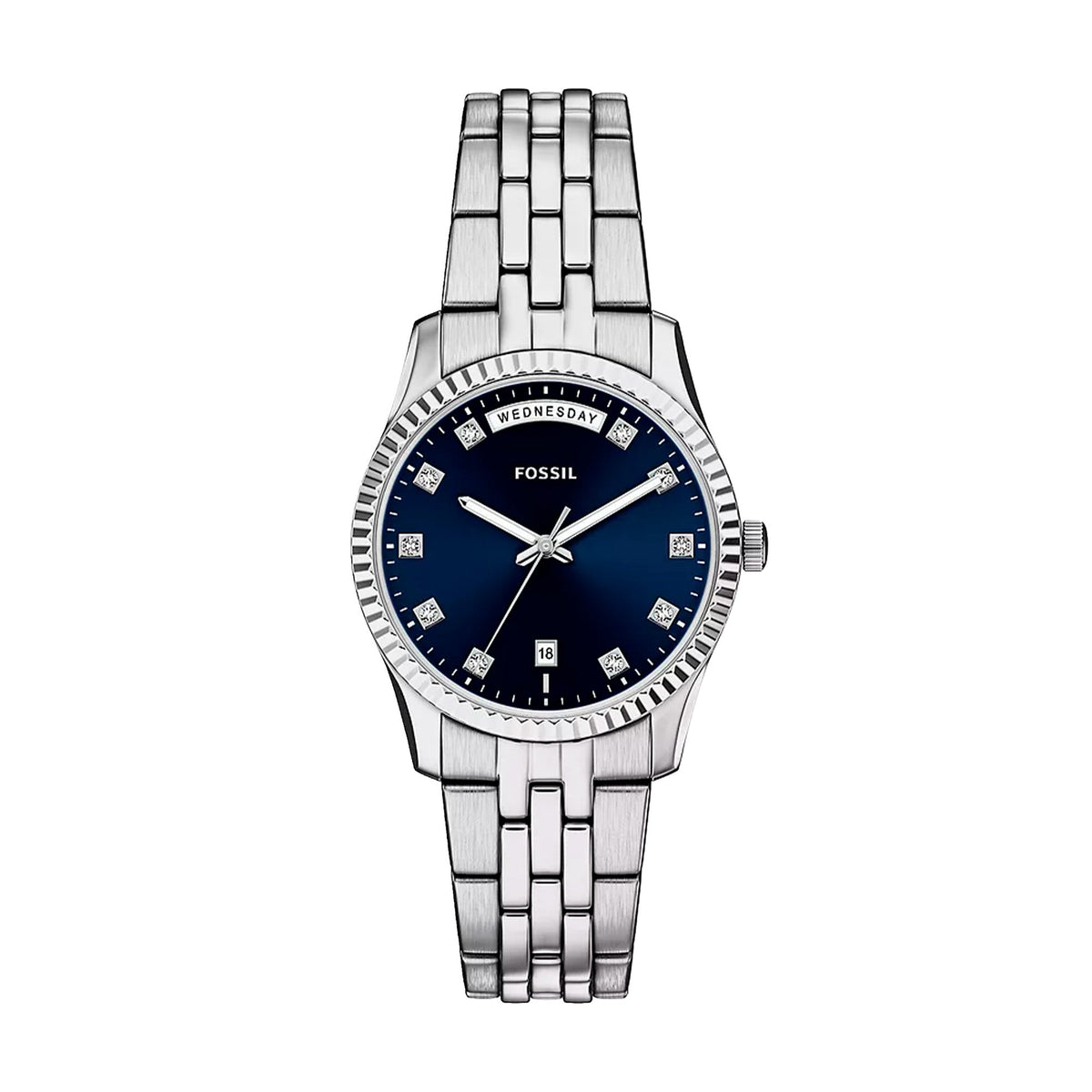 RELOJ ANALOGICO MUJER ES5457 FOSSIL PLATEADO FOSSIL