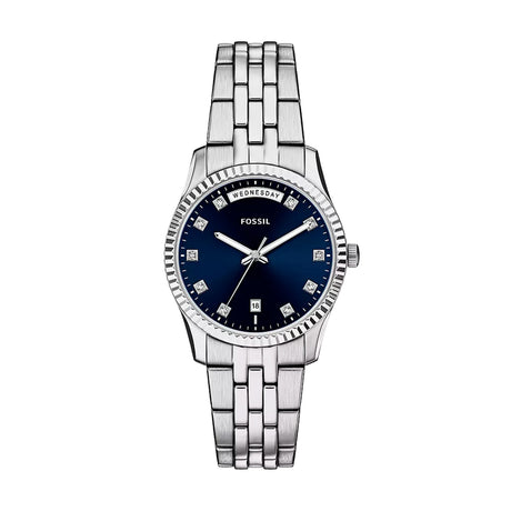 RELOJ ANALOGICO MUJER ES5457 FOSSIL PLATEADO FOSSIL