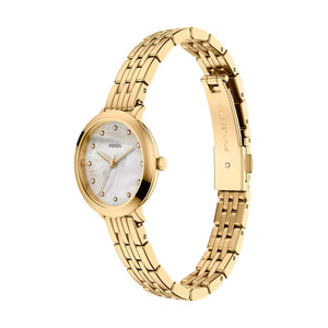 RELOJ ANALOGICO MUJER ES5501 FOSSIL DORADO FOSSIL