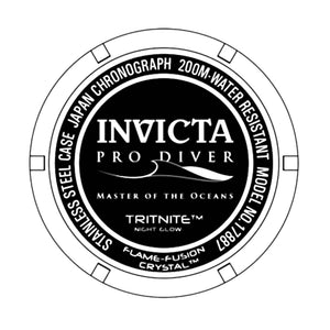 RELOJ ANALOGICO HOMBRE 17887 INVICTA PRO DIVER INVICTA