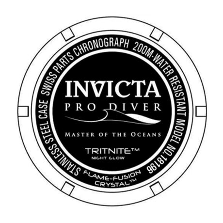 RELOJ ANALOGICO HOMBRE 18196 INVICTA PRO DIVER INVICTA