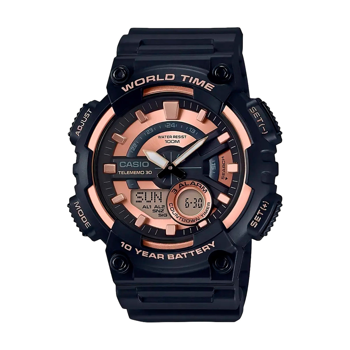 RELOJ ANALOGICO-DIGITAL HOMBRE AEQ-110W-1A3VDF CASIO CASIO
