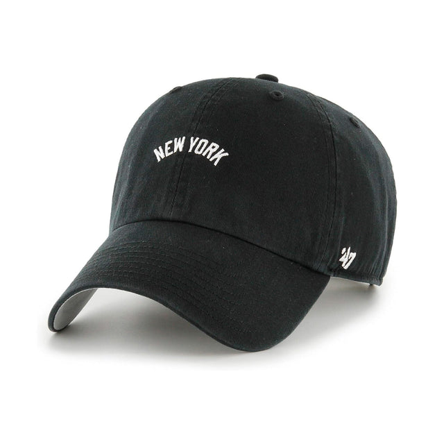 GORRA 47 BRAND MLB-NEW YORK YANKESS BASE RUNNER SCRIPT  B-BSRNS17GWS-BKE 47 BRAND