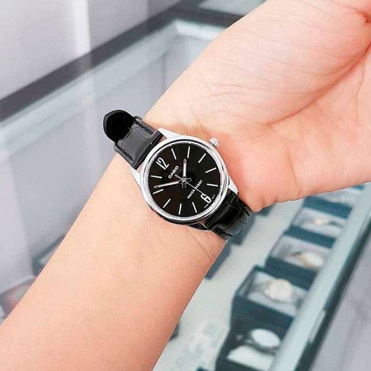 RELOJ ACUATICO MUJER LTP-V005L-1B CASIO