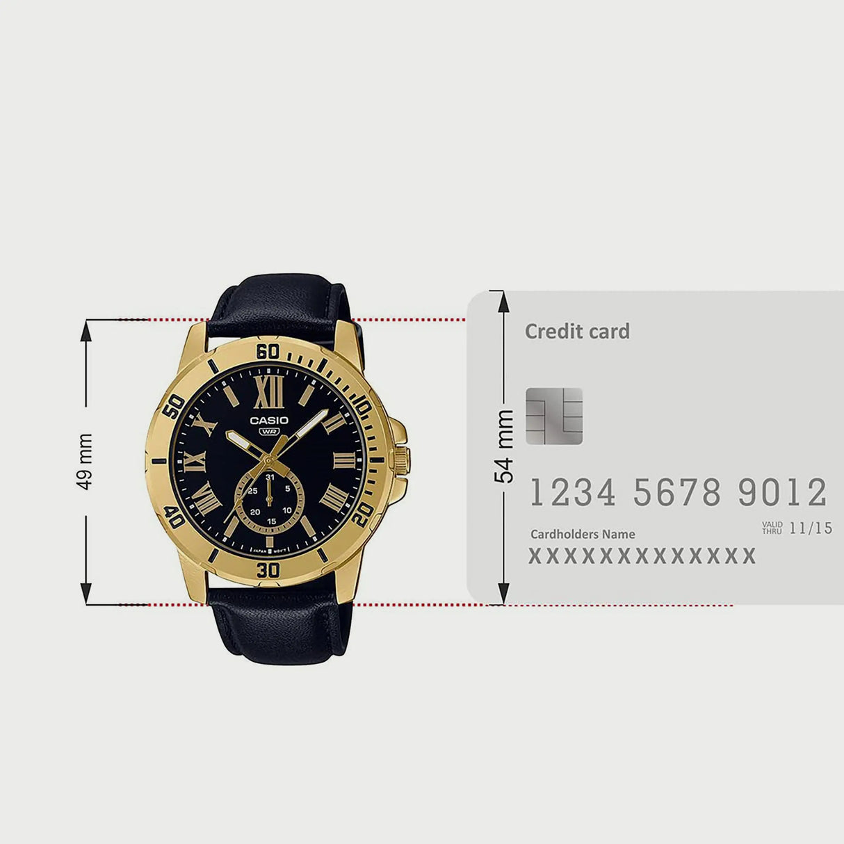 RELOJ ACUATICO HOMBRE MTP-VD200GL-1B CASIO CASIO