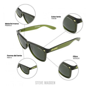 LENTES DE SOL UV400 HOMBRE X17125 STEVE MADDEN STEVE MADDEN
