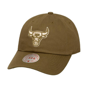 GORRA MITCHELL & NESS NBA-CHICACO BULLS HD12943-CBUOLIV MITCHELL AND NESS