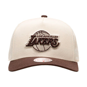 GORRA MITCHELL & NESS NBA-LOS ANGELES LAKERS HP12969-LALCREA MITCHELL AND NESS