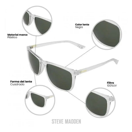 LENTES DE SOL UV400 HOMBRE X17156 STEVE MADDEN STEVE MADDEN