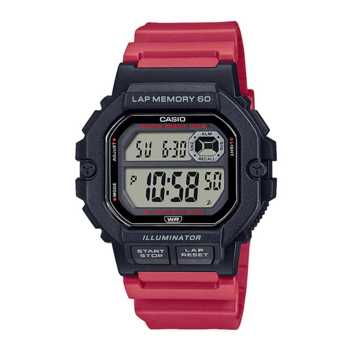 RELOJ ACUATICO HOMBRE WS-1400H-4A CASIO