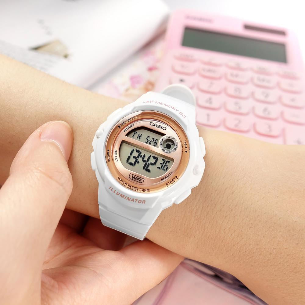 RELOJ ACUATICO MUJER LWS-1200H-7A2 CASIO