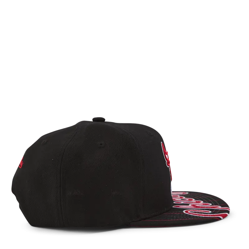GORRA MITCHELL AND NESS  NBA-CHICAGO BULLS  6HSSMM21015-CBUBLCK MITCHELL AND NESS