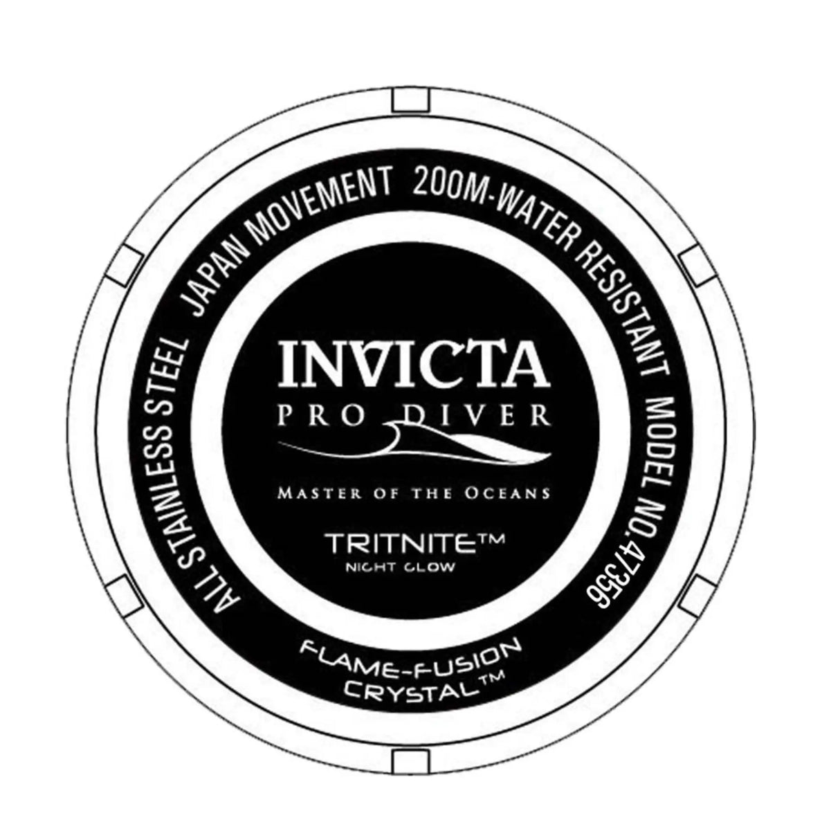 RELOJ ANALOGICO HOMBRE 47356 INVICTA INVICTA