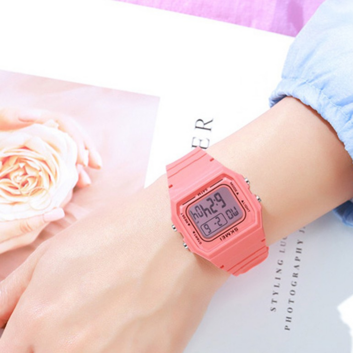RELOJ ACUATICO MUJER 1683 SKMEI - 1027381 SKMEI