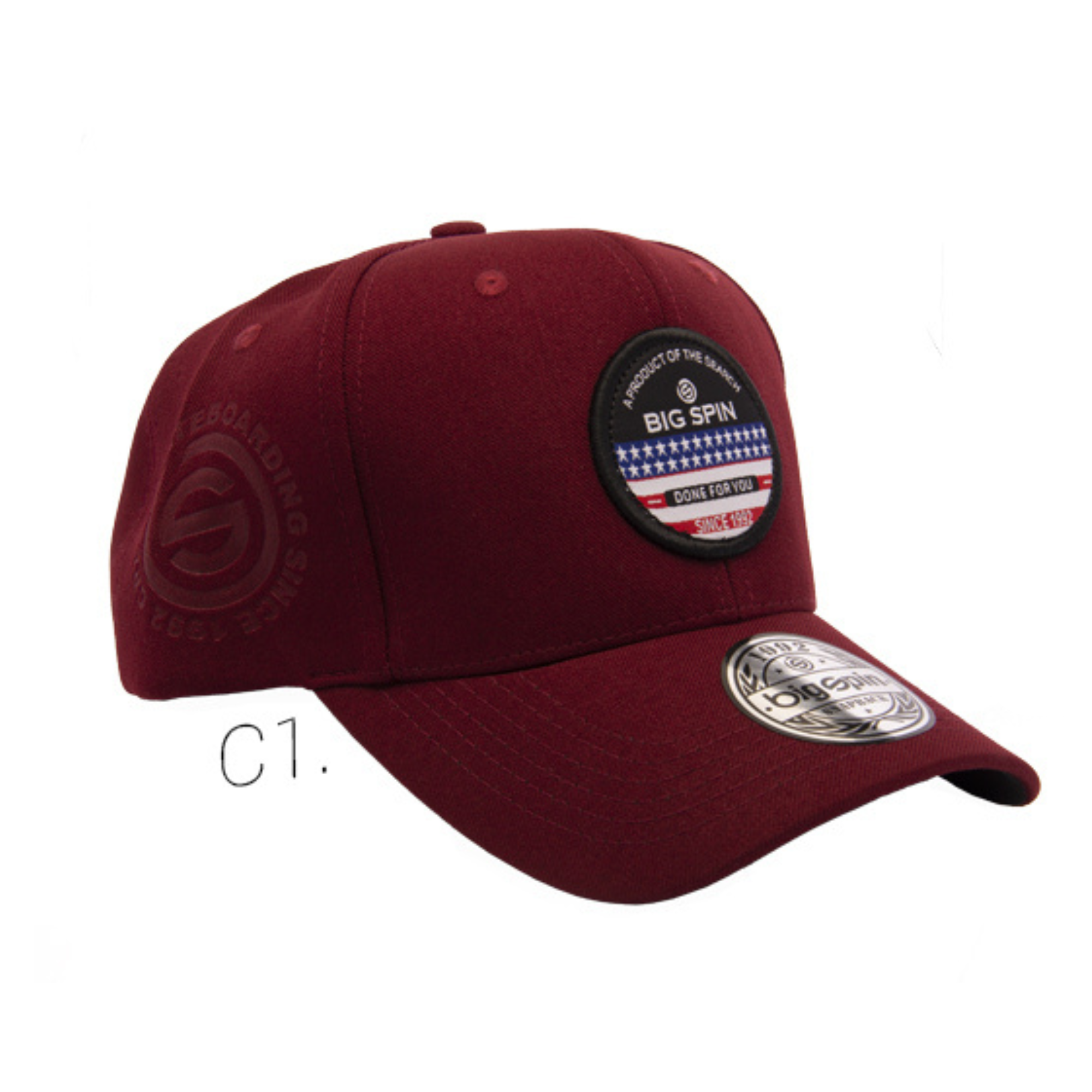 GORRA CON BROCHE UNISEX 3BSC40 BIGSPIN