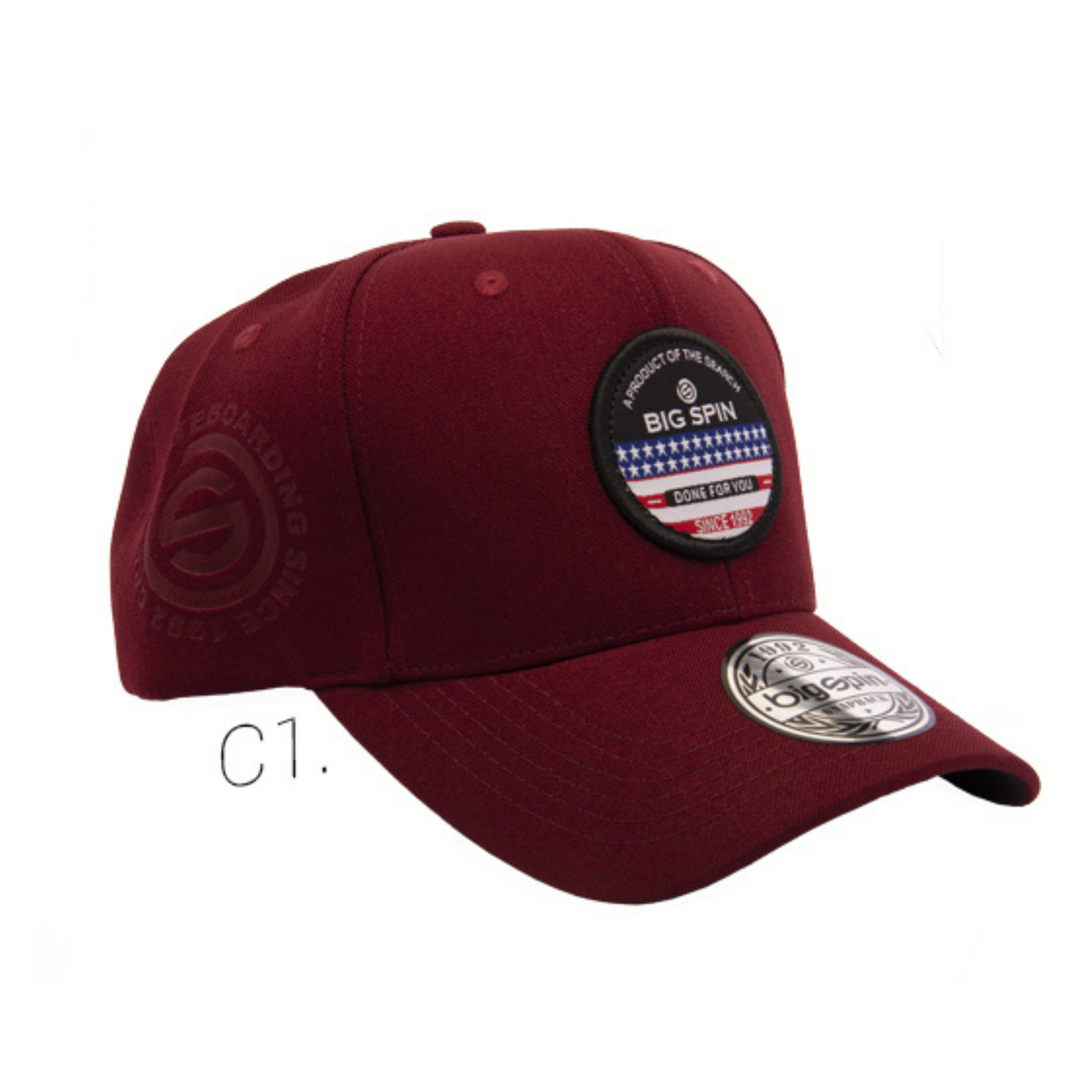 GORRA CON BROCHE UNISEX 3BSC40 BIGSPIN