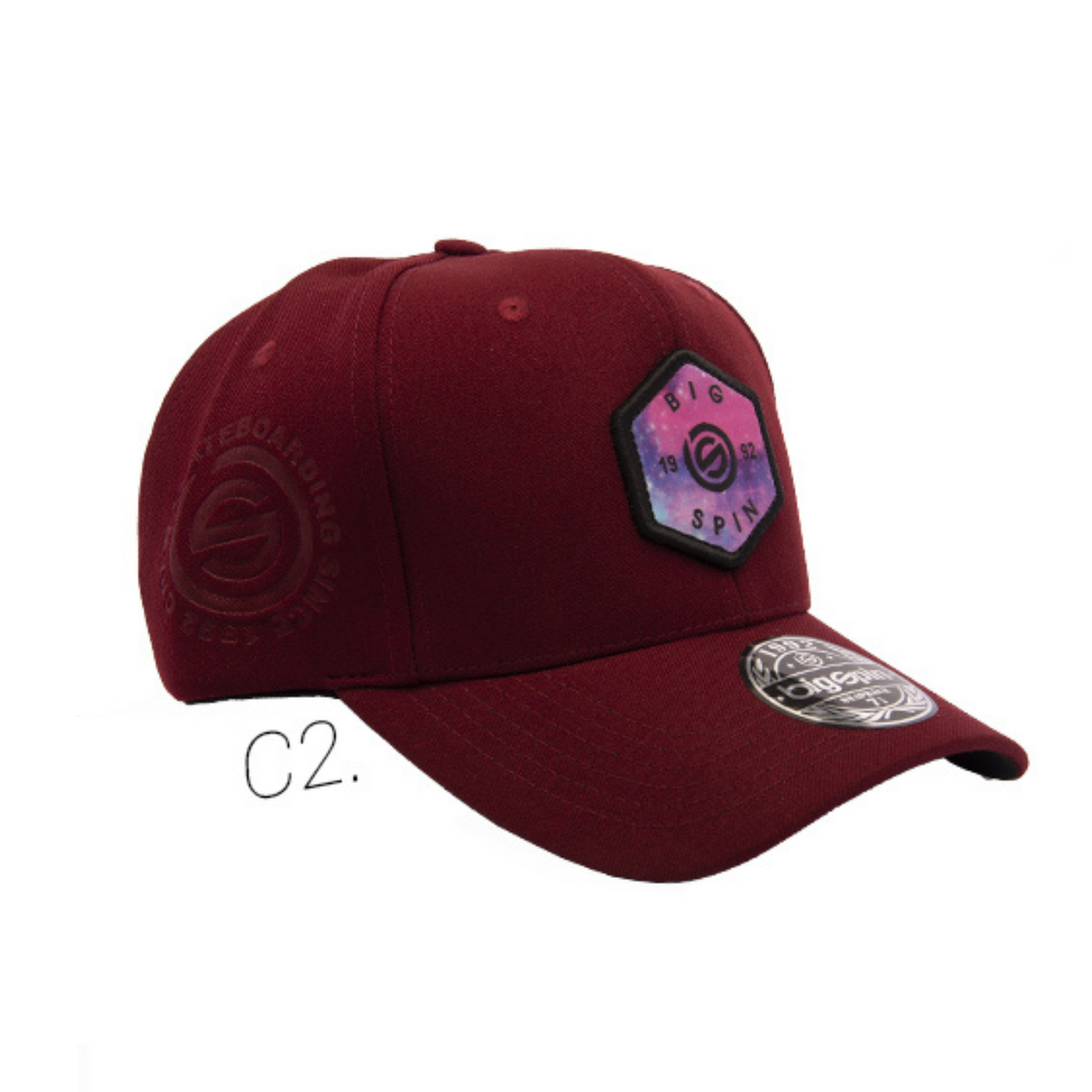 GORRA CON BROCHE UNISEX 3BSC40 BIGSPIN