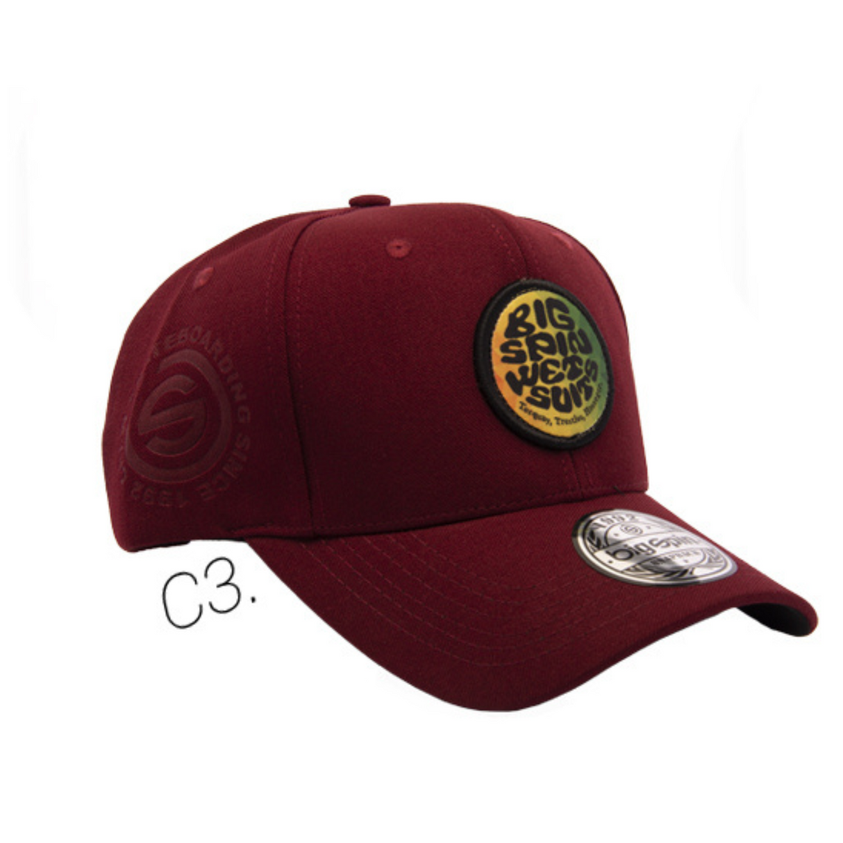 GORRA CON BROCHE UNISEX 3BSC40 BIGSPIN