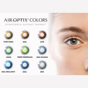 LENTE DE CONTACTO LCAO04 CON ALTA TRANSMISIBILIDAD DE OXÍGENO AIR OPTIX™ COLORS HONEY AIR OPTIX