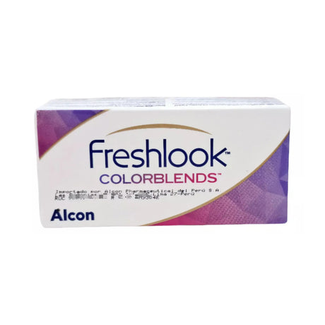 LENTE DE CONTACTO LCFL01 CON ALTA TRANSMISIBILIDAD DE OXÍGENO FRESHLOOK COLORBLENDS COLOR BLUE FRESHLOOK