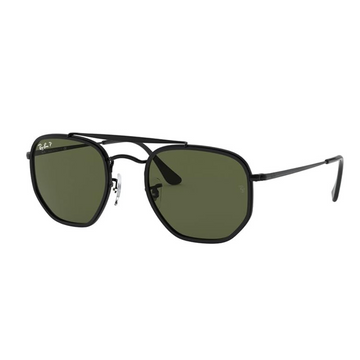 LENTES DE SOL POLARIZADO UNISEX RB3648M 002/58 52 RAY BAN THE MARSHAL II