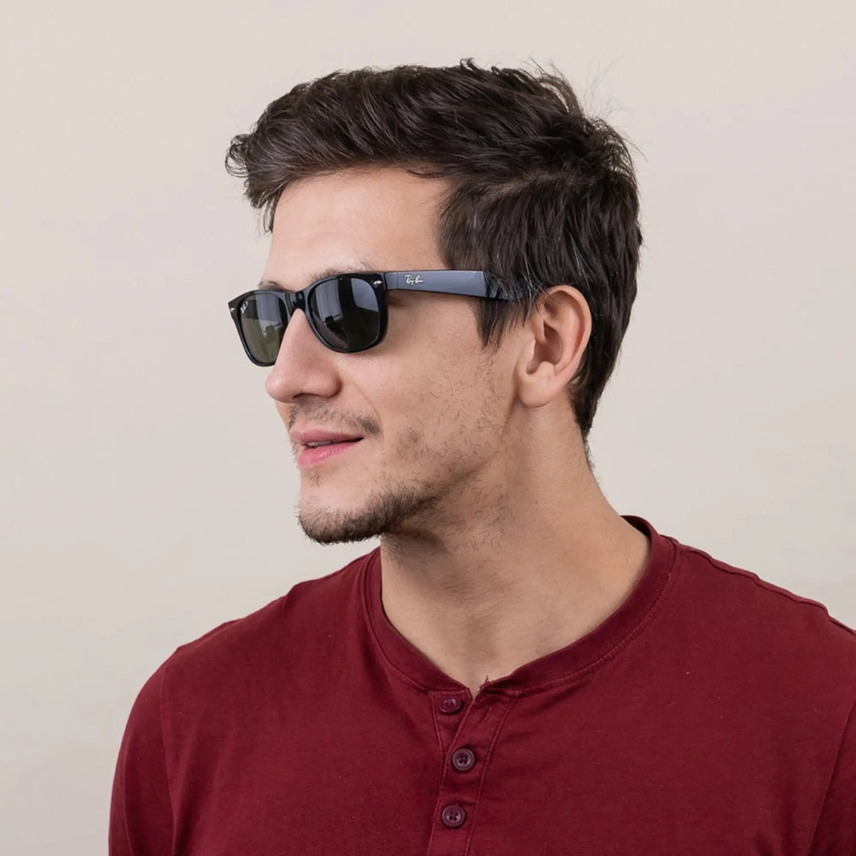 LENTES DE SOL POLARIZADO UNISEX RB2132 901/58 58 RAY BAN WAYFARER RAY-BAN