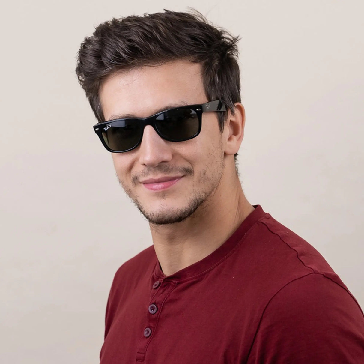 LENTES DE SOL POLARIZADO UNISEX RB2132 901/58 58 RAY BAN WAYFARER RAY-BAN