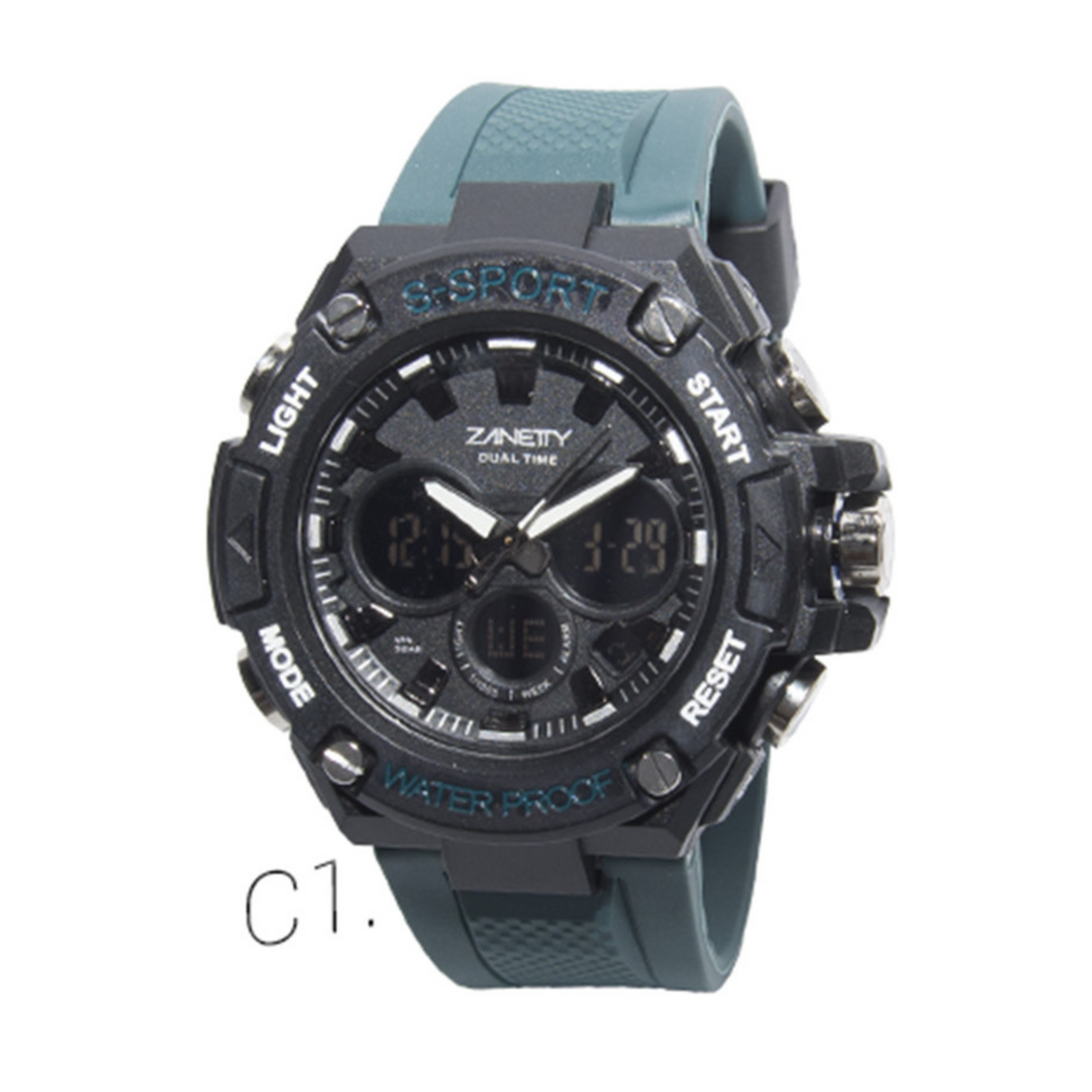 RELOJ ANALOGICO-DIGITAL HOMBRE RZH002 ZANETTY