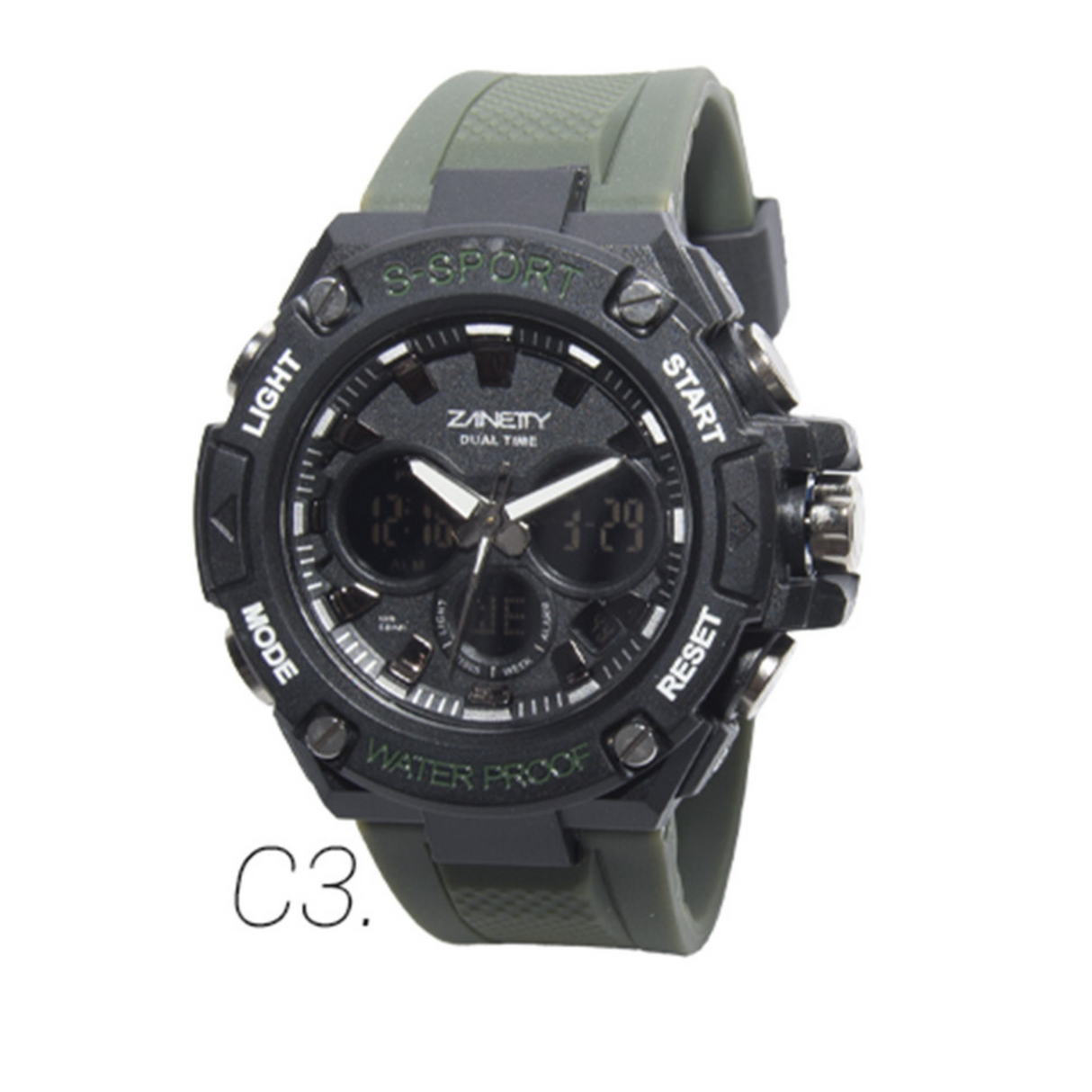 RELOJ ANALOGICO-DIGITAL HOMBRE RZH002 ZANETTY