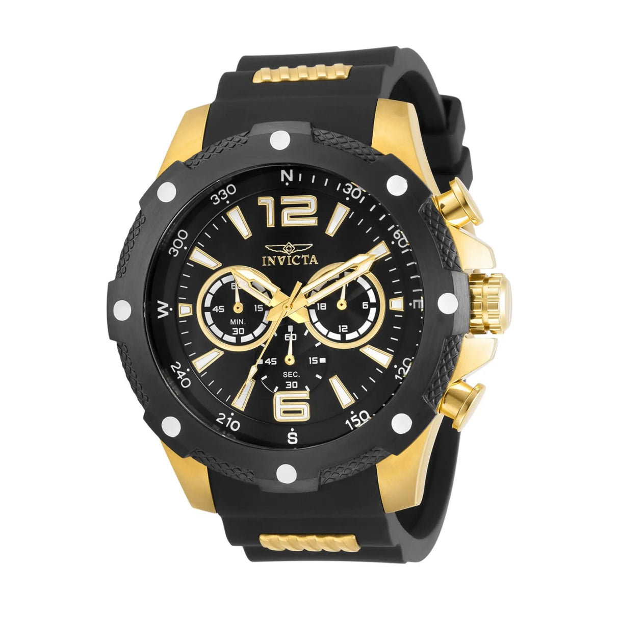 RELOJ ANALOGICO HOMBRE 30769 INVICTA I-FORCE AXIS MEN'S WATCH - 50MM, GOLD, BLACK INVICTA