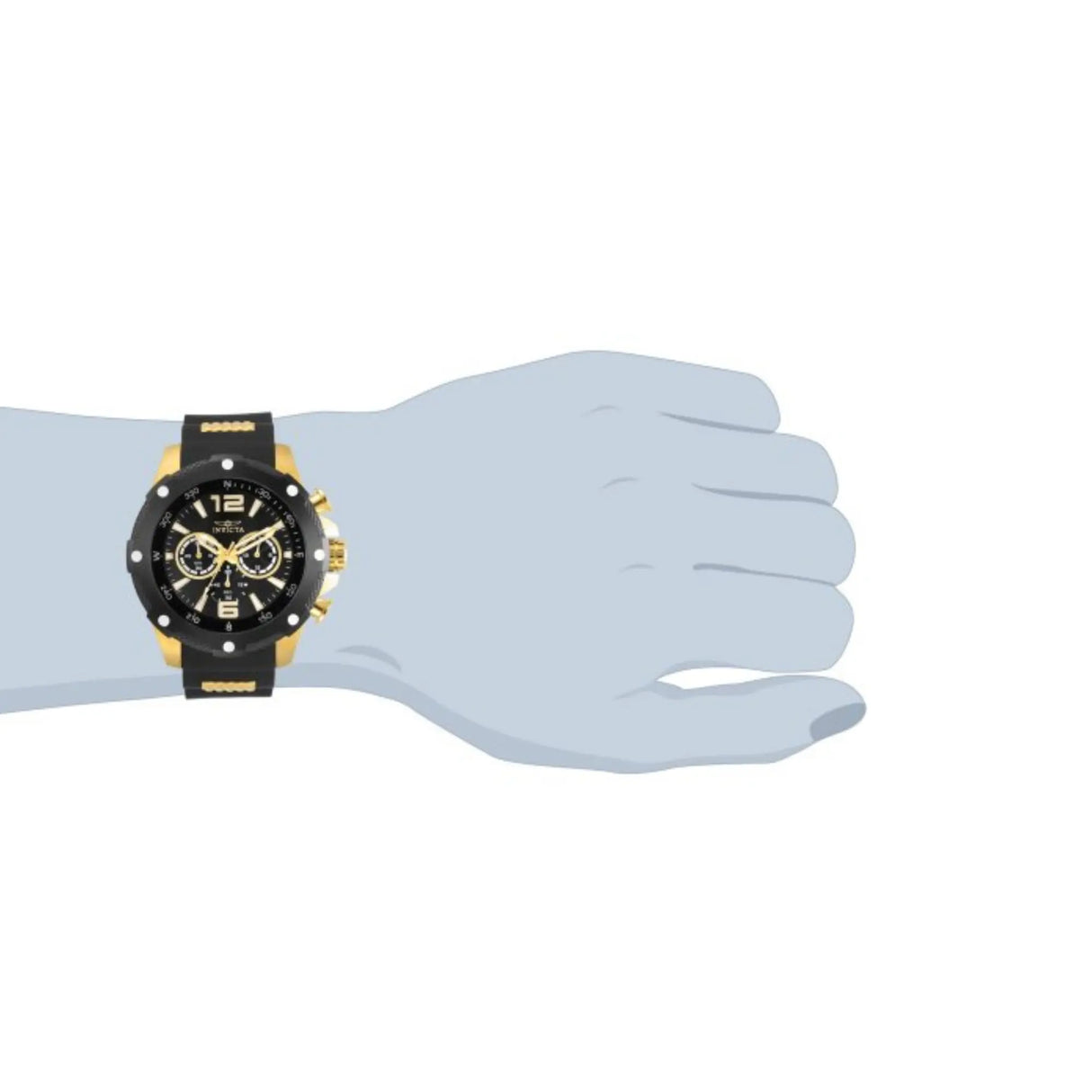 RELOJ ANALOGICO HOMBRE 30769 INVICTA I-FORCE AXIS MEN'S WATCH - 50MM, GOLD, BLACK INVICTA