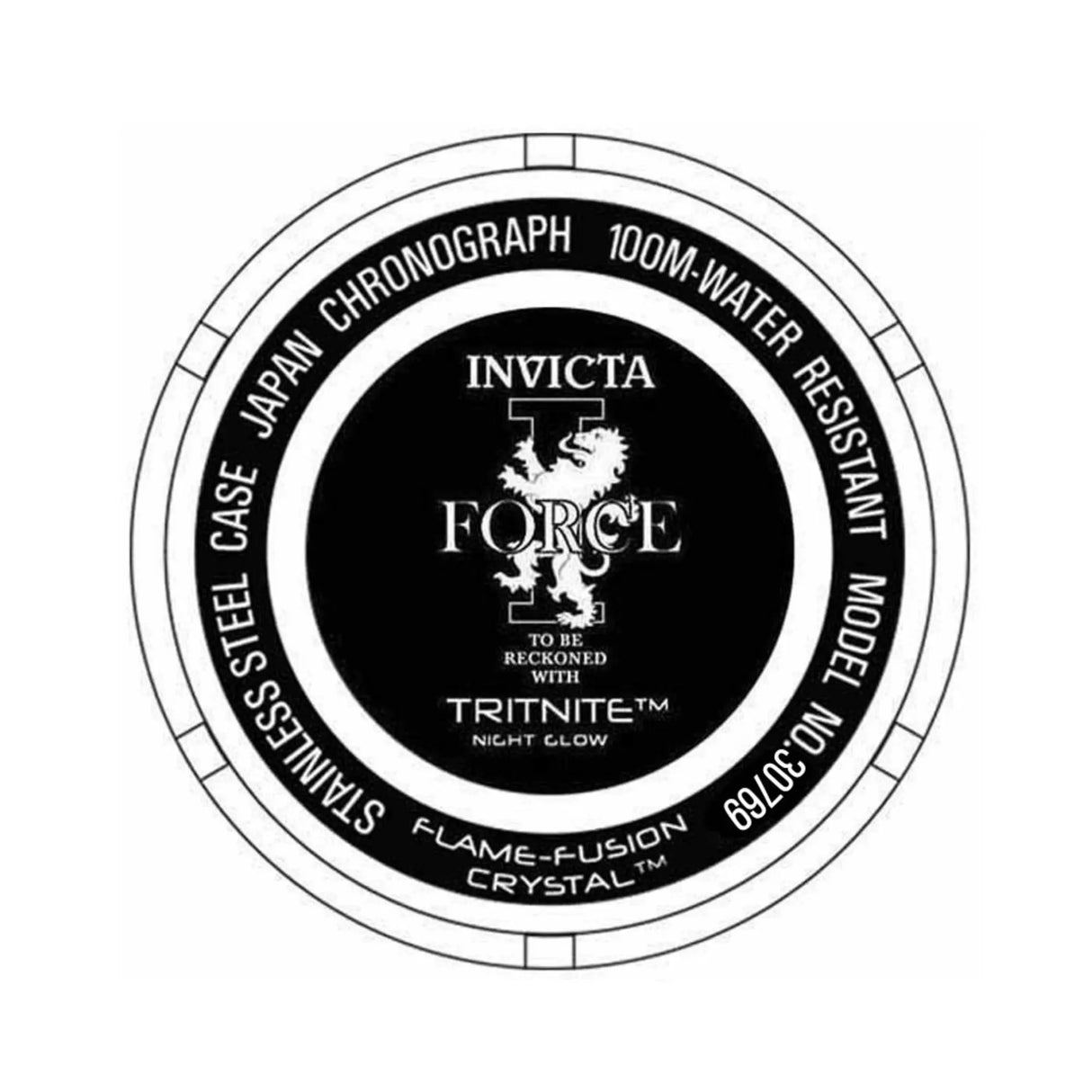 RELOJ ANALOGICO HOMBRE 30769 INVICTA I-FORCE AXIS MEN'S WATCH - 50MM, GOLD, BLACK INVICTA
