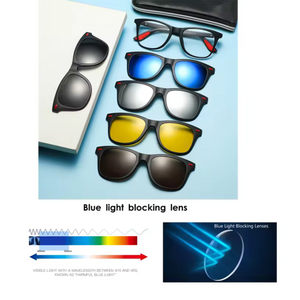 LENTES DE SOL UNISEX 5CAMBIOS 2317A SUNTIME - 1028294