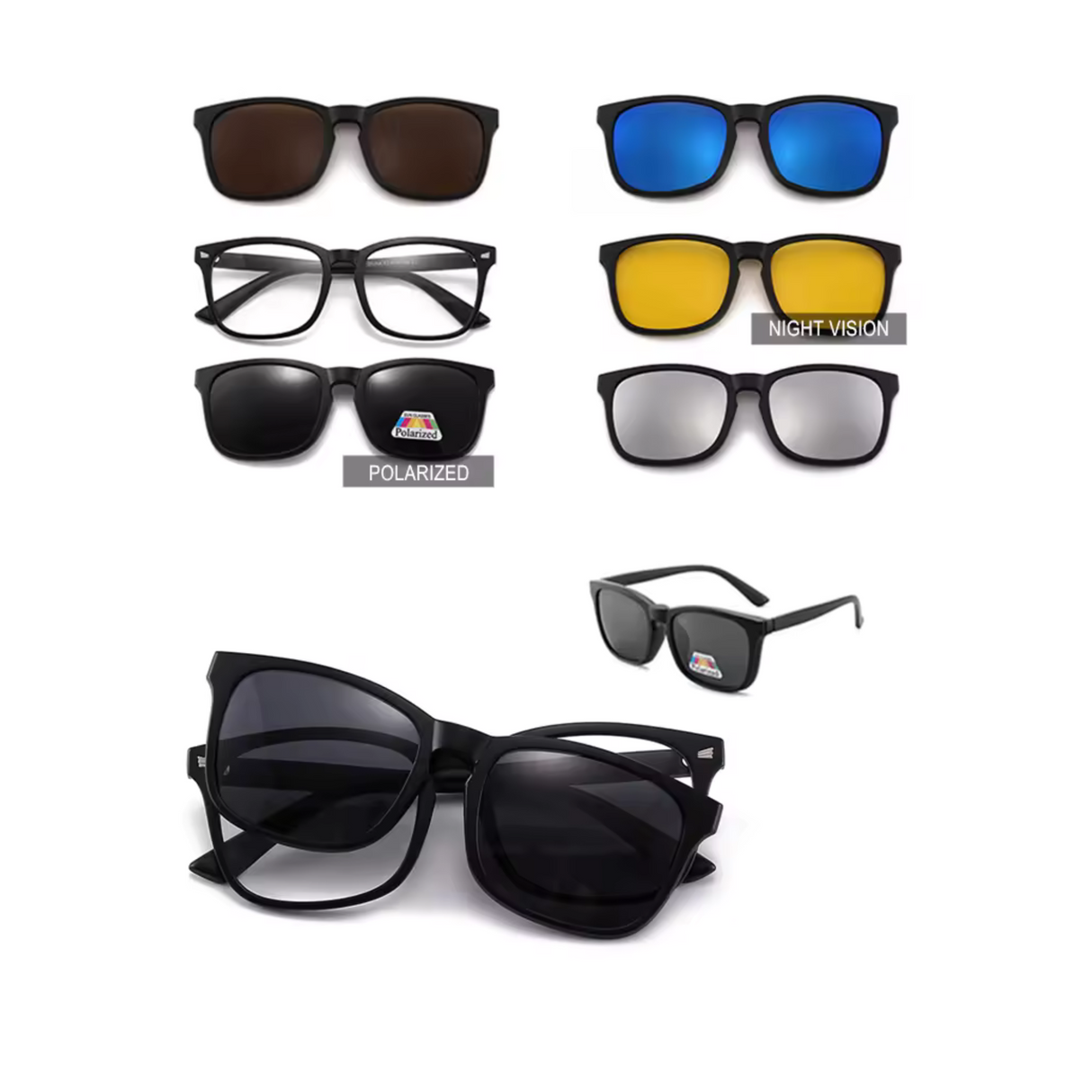 LENTES DE SOL UNISEX 5CAMBIOS 2346A SUNTIME - 1028298
