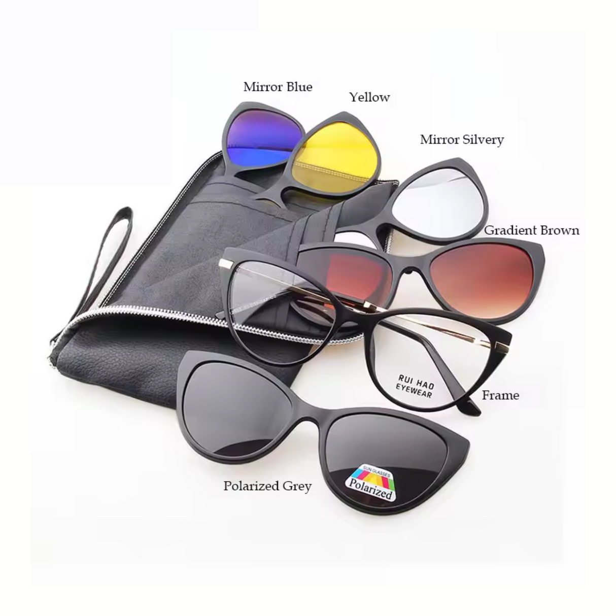 LENTES DE SOL UNISEX 5CAMBIOS 2353A SUNTIME - 1028297
